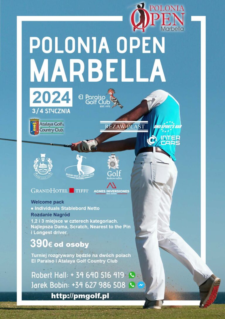 Polonia Marbella Open 2024 - plakat